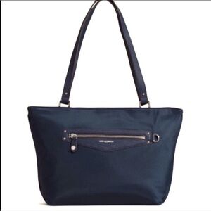 Karl largerfeld nylon and leather tote